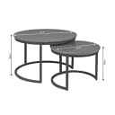 Couchtisch Otik Braun Eiche | 70 cm | 2er Set - Starfurn
