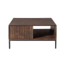 Couchtisch Madison Braun | 80 cm | Quadratisch - Starfurn