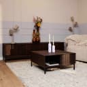 Couchtisch Madison Braun | 80 cm | Quadratisch - Starfurn