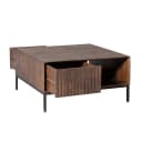 Couchtisch Madison Braun | 80 cm | Quadratisch - Starfurn