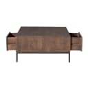 Couchtisch Madison Braun | 80 cm | Quadratisch - Starfurn