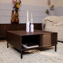 Couchtisch Madison Braun | 80 cm | Quadratisch - Starfurn