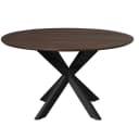 Esstisch Madison Braun | 150 cm | Beine Schwarz - Starfurn