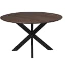 Esstisch Madison Braun | 150 cm | Beine Schwarz - Starfurn