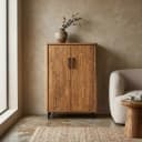 Somo Teakholz Wandschrank - Sventerior