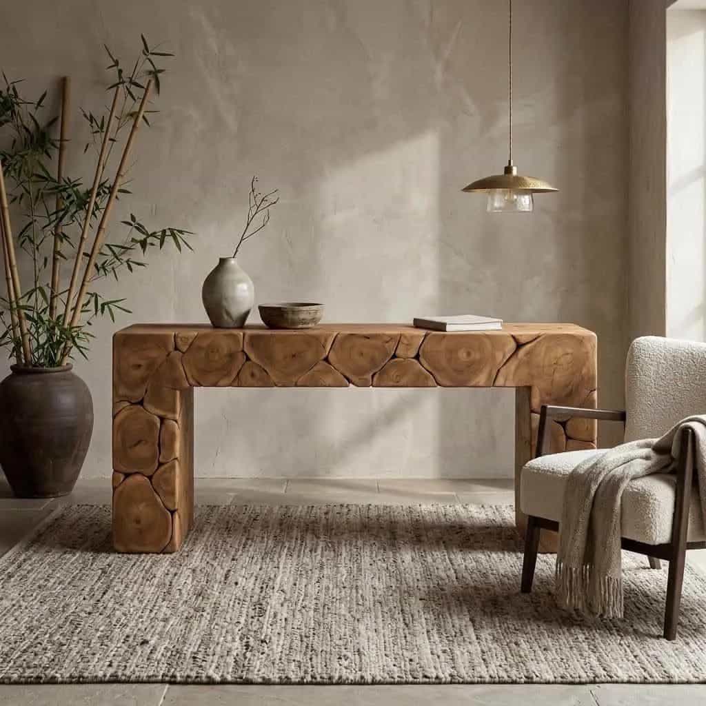 Beistelltisch Block Teak
