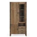 Opbergkast Roots Met Laden en Deur Roots 100 reclaimed wood in bruin Mokana - Benoa