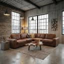 Ecksofa Fever | Afrika Leder - Het Anker
