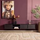 TV-Hängeschrank Ambiance Schwarz | 200 cm - Starfurn