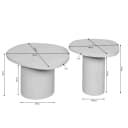 Couchtisch Mirre | Braun | 2er-Set - Starfurn