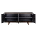 Sideboard Hunter schwarz rustikal - Richmond Interiors