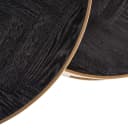 Couchtisch Blackbone Messing schwarz rustikal (2er-Set) - Richmond Interiors