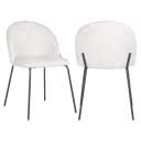 Esszimmerstuhl Alyssa cream fusion (2er-Set) - Richmond Interiors
