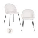 Esszimmerstuhl Alyssa cream fusion (2er-Set) - Richmond Interiors