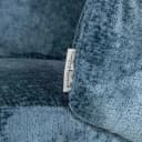 Amphara Esszimmerstuhl blau Chenille feuerhemmend - Richmond Interiors