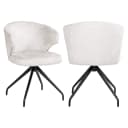 Esszimmerstuhl Milly Cream Fusion Swivel - Richmond Interiors