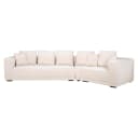 Bank Lusso Niagara beige 4-Sitzer - Richmond Interiors
