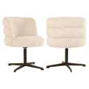 Esszimmerstuhl Alexander Jones Cream Fusion Swivel (Chadwick) - Richmond Interiors