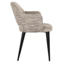 Esszimmerstuhl Giovanna trendy natur / khaki Samt feuerhemmend - Richmond Interiors