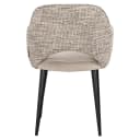 Esszimmerstuhl Giovanna trendy natur / khaki Samt feuerhemmend - Richmond Interiors