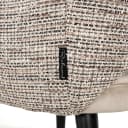 Esszimmerstuhl Giovanna trendy natur / khaki Samt feuerhemmend - Richmond Interiors