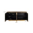 Sideboard Finsbury schwarz/gold - Richmond Interiors