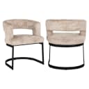 Ellis lovely beige dining chair - Richmond Interiors