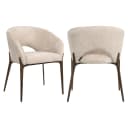 Esszimmerstuhl Kenzi cremefarben Einhorn - Richmond Interiors