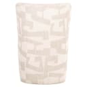 Esszimmerstuhl Lorain beige graffic auf Rollen - Richmond Interiors