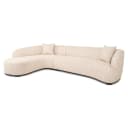 Sofa Pandora beige angora lounge links - Richmond Interiors