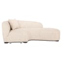 Sofa Pandora beige angora lounge rechts - Richmond Interiors