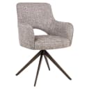 Esszimmerstuhl Ginerva Erde Tweed drehbar - Richmond Interiors