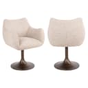 Esszimmerstuhl Aldo natural linear swivel - Richmond Interiors
