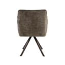 Armlehnstuhl Raster Hoven taupe-braun