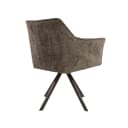Armlehnstuhl Raster Hoven taupe-braun