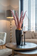 Couchtisch Blackbone Messing schwarz rustikal (2er-Set) - Richmond Interiors