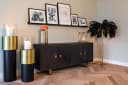 Sideboard Hunter schwarz rustikal - Richmond Interiors