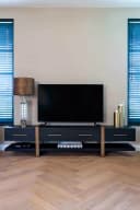 TV-Möbel Cambon dunkelbraun - Richmond Interiors