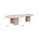 Couchtisch Coronel Blush beige - Richmond Interiors