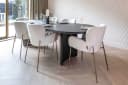 Esszimmerstuhl Amber Cream Fusion, feuerhemmend - Richmond Interiors