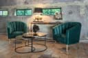 Couchtisch Asher champagnerfarbenes Gold (2er-Set) - Richmond Interiors