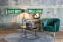 Couchtisch Asher champagnerfarbenes Gold (2er-Set) - Richmond Interiors