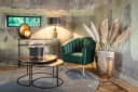 Couchtisch Asher champagnerfarbenes Gold (2er-Set) - Richmond Interiors