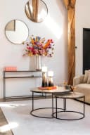 Couchtisch Asher champagnerfarbenes Gold (2er-Set) - Richmond Interiors