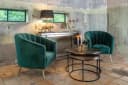 Couchtisch Asher champagnerfarbenes Gold (2er-Set) - Richmond Interiors