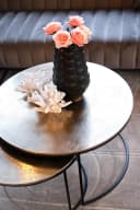 Couchtisch Asher champagnerfarbenes Gold (2er-Set) - Richmond Interiors