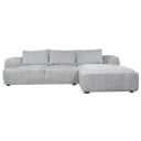 Canterbury 2,5-AL + Chaise R - Mona 110 Sand - Tower Living