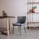 Oledo Stuhl - Stoff Bluvel 14 grau - Tower Living