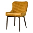 Oledo Stuhl - Stoff Bluvel 68 gelb - Tower Living