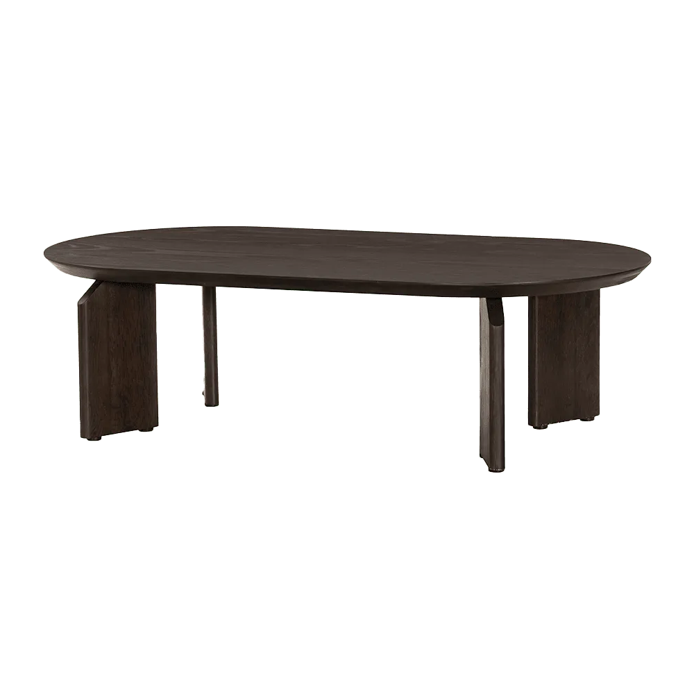 Allure Couchtisch dunkelbraun 140 cm - Tower Living